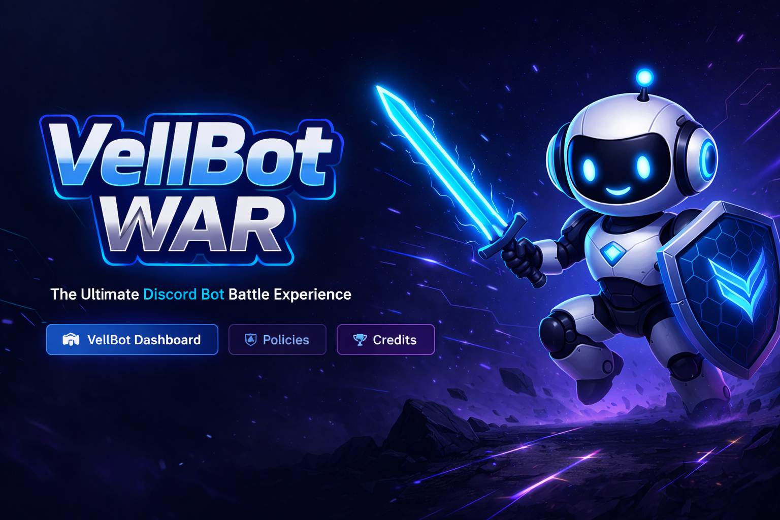VellBot landing page